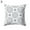 3, variante sur Koszal Housse de Coussin Carrée Géométrique Fond Gris