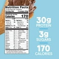 thumbnail image 3 of ZonePerfect Carb Wise High-Protein Powder, Chocolate Ice Cream Flavor, For A Low Carb Lifestyle, With 30g Protein, 22.4 oz, 1 Count, 3 of 8
