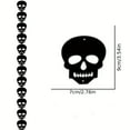 thumbnail image 2 of Set, Halloween Non-woven Decorative Pendant Bar Home Atmosphere Props Skull Bat Ghost Hanging Ornament Halloween Party Supplies, Scene Decor, Home Decor, Room Decor, 2 of 4