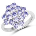 thumbnail image 1 of 1.70 Carat Genuine Tanzanite .925 Sterling Silver Ring QJ Model, 1 of 3