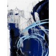 thumbnail image 4 of Ethan Harper 15x18 Black Modern Wood Framed Wall Art Titled - Indigo Interlude I, 4 of 6