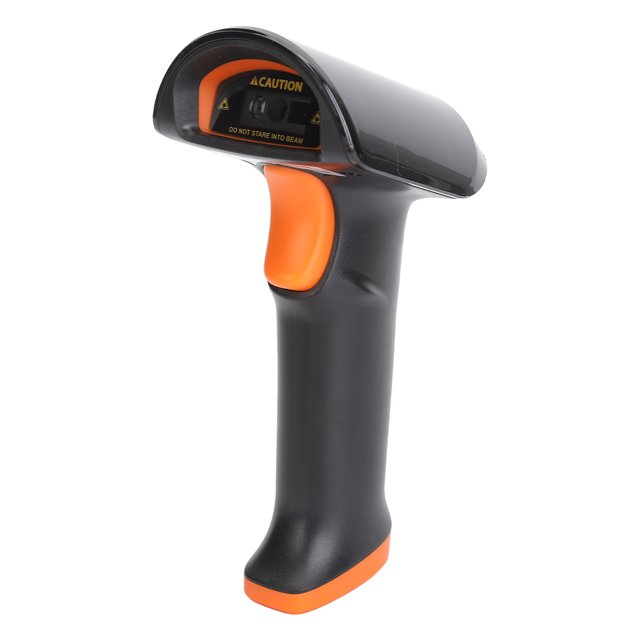 Barcode Scanner, Quick Reading Handheld QR Code Reader Wide Compatibility Easy Operation Broad Utility Durable for Store