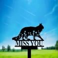 thumbnail image 4 of Stainless Steel Metal Dog Garden Stake Black Dog Silhouette Décor Puppy Art for Lawn Dog Shaped Decor for Home Animal Silhouette for Outdoor Turf Decoration Yard Ornaments Metal Garden Stakes, 4 of 6
