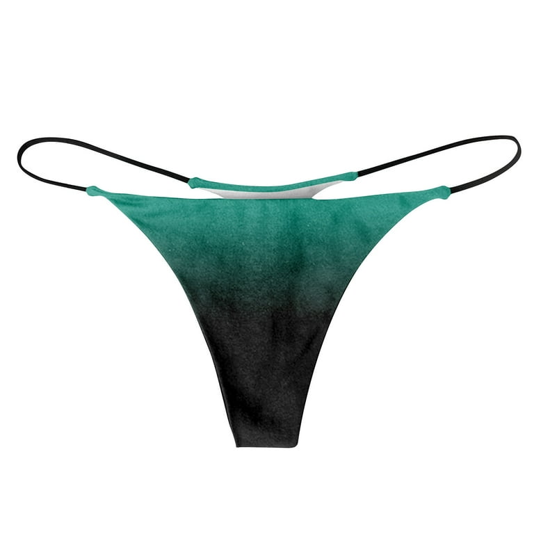 Sksloeg G-String Thongs Panties Bikini Panties No Show Thong Seamless  Underwear Low Rise Comfortable Microfiber Workout,Dark Gray S 