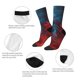 thumbnail image 4 of Fotbe Red And Blue Fire Calcetas Largas con Estampado para Hombre y Mujer – Calcetas de Compresión Transpirables y Elásticas, Viajar y Uso Diario Talla 5-11, 4 of 6
