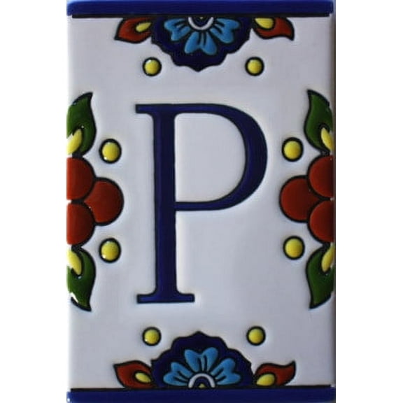 Mission Tile Letter P