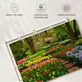 thumbnail image 6 of Elephant Stock Spring Tulip Flowers Wall Art - Horizontal Canvas Wall Art - Living Room Wall Decor - Floral And Botanical Canvas - Green And Orange Decor - 39" x 26", 6 of 8