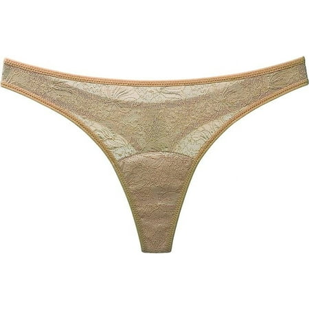 Shero Goodbye Leaks Panty - Lace Thong Taupe XL