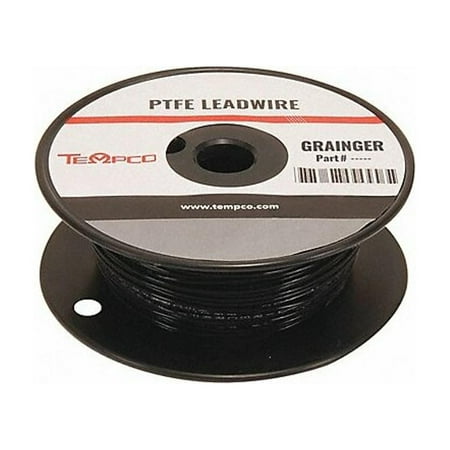 Tempco HighTempLeadWire 18AWG Black 250ft LDWR-1078