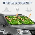 thumbnail image 4 of Lukts Cactus And Succulents Print 2 Piece Car Sun Shade Windshield,Foldable Car Shade Front Windshield with Keeps Your Vehicle Cool-Medium, 4 of 6