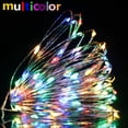 thumbnail image 5 of 2 piezas de 5 a 10 m de luces de hadas, luces LED de alambre de cobre, luces de cadena para fiestas, guirnaldas de árboles de Navidad, decoración de bodas, 5 of 5