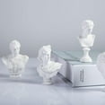 thumbnail image 6 of 2.4 Inch Classic Resin Greek Head Bust Statue Sculpture Figurine for Home Decor Statue, 6 of 9