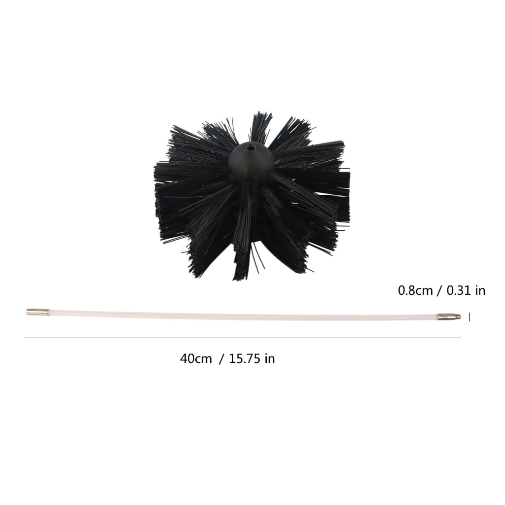 Efficient Dryer Vent and Chimney Cleaning Kit Feature Brushes with Flexible Rod