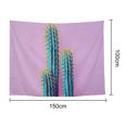 thumbnail image 2 of Coofit Wall Tapestry Decorative Cactus Hanging Tapestry Wall Blanket Photo Backdrop, 2 of 2