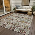 thumbnail image 6 of Addison Rugs Chantille Indoor/Outdoor Transitional Global Ivory Washable Rectangle Rug, 3' x 5', 6 of 6