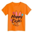 thumbnail image 4 of Easter Shirts for Teen Girls Cartoon Bunny Short Sleeve T Shirts Casual Happy Easter Funny Tees T-Shirts Infant To Big Kid, 4 of 5