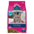 thumbnail image 2 of (2 pack) Blue Buffalo Wilderness Natural High Protein Dry Food for Adult Cats, Salmon, 9.5-lb Bag, 2 of 12