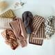 thumbnail image 4 of Sonducket Bufanda de punto de lana para niños, bufanda de invierno imprescindible para Año Nuevo, resistente al desgarro, no irritante Accesorios de disfraces Naranja, 4 of 6