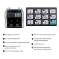 thumbnail image 3 of Dcenta Automatic Money Counter with UV MG IR Detection, Bill Counter, Black, 3 of 11