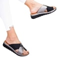 thumbnail image 2 of Clearance VerPetridure Women's Sandals Summer Casual Shoes Casual Peep Toe Wedges Super High Heels Buckle Strap Sexy Leopard Sandals, 2 of 4