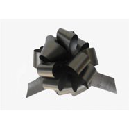 20Pcs Black Satin Ribbon Bows - 2.5 Inch Self-Adhesive For Gifts, Crafts & Party Decor
