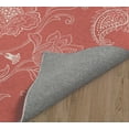 thumbnail image 2 of JACOBEAN FLORAL CORAL Area Rug By Kavka Designs, 2 of 3