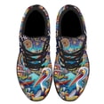 thumbnail image 2 of Louisiana Happy New Year Pelican Shoes Sneakers for Women Men Black Size 5, 2 of 7