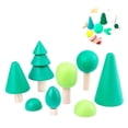 thumbnail image 2 of De Juguete De Árbol Forestal, Juguete De Bloques De Construcción Multifuncional Educativo Verde De Madera, Juguete De Ladrillo Para Niños, Jardín De Infancia En Casa 8 Uds. matsuzay FN002293-00, 2 of 6