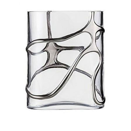 Eisch Crystal Stargate Vase 439/22 Platinum