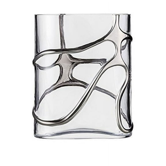 Eisch Crystal Stargate Vase 439/22 Platinum