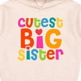 thumbnail image 3 of Inktastic Cutest Big Sister Toddler Hoodie, 3 of 4