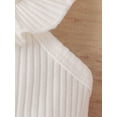 thumbnail image 6 of Bmnmsl Girls' White Sleeveless Ruffle Ribbed Tops with Solid Color Shorts, 6 of 9