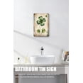 thumbnail image 4 of Lucky Clover Retro Aluminum Sign 5.5x8 IN Metal Sign Hydrangea Flower Wall Picture Boho Dinning Room Decor Garden Tin Signs for Cafes Club Pub Man Cave Wall Sign Gifts, 4 of 6