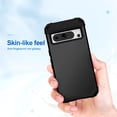 thumbnail image 3 of JTCASES for Google Pixel 7 Pro Case, Drop Resistant Corners, Wireless Charging, Heavy Duty Shockproof Hybrid Hard PC Bumper, Camera Protection, Skin-feel Anti-scratch Tough Cover, Black, 3 of 6