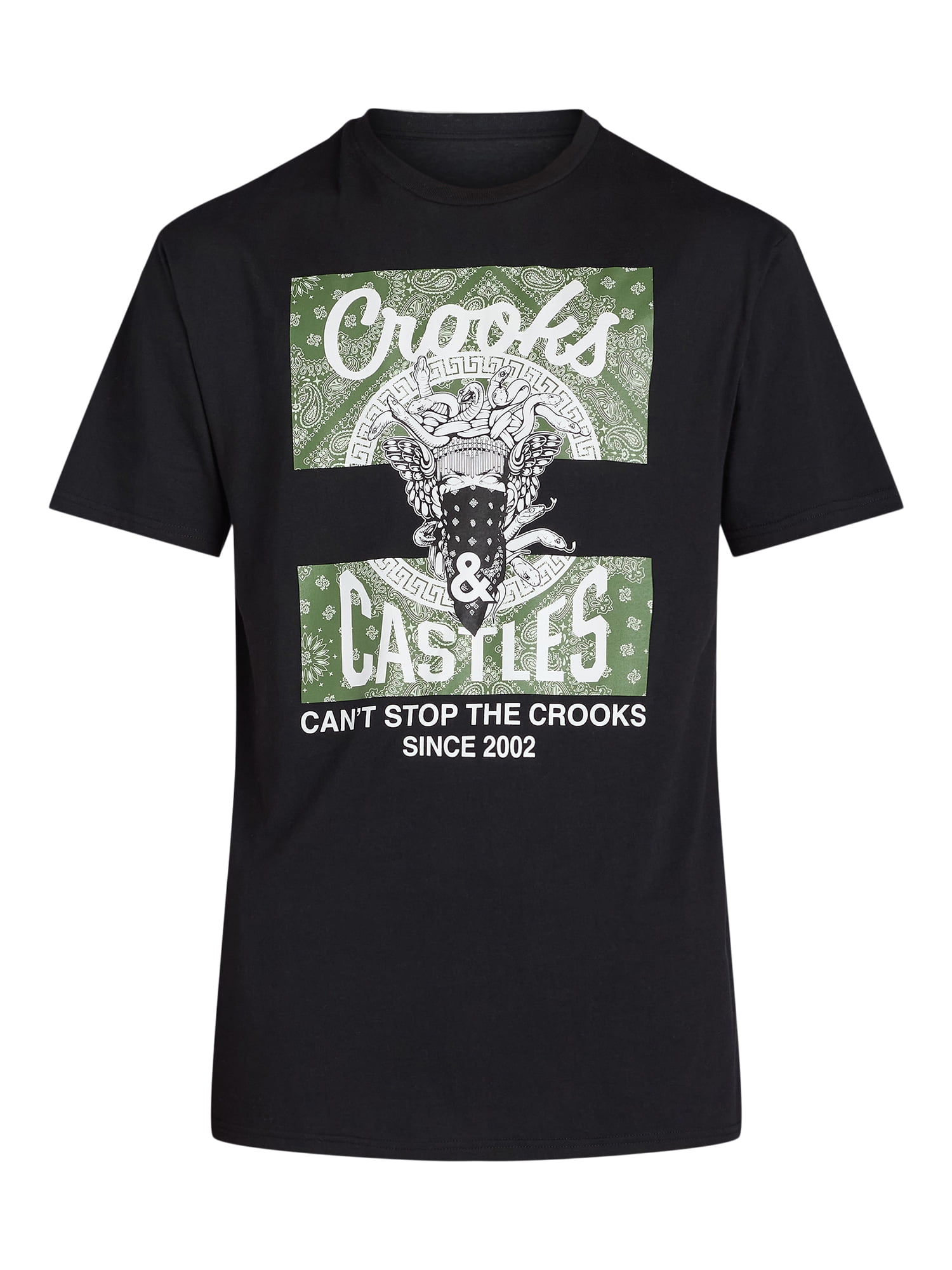 Crooks & Castles Men's Gangster Medusa Graphic Tee, Sizes XS-3XL