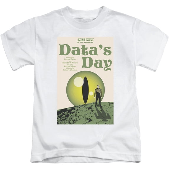 Star Trek Tng Season 4 Episode 11 Youth 18/1 T-Shirt White