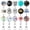 #2 multicolor, variant on SYNLIN Retractable Badge Reel Holder with Alligator Clip, Funny & Cute Decorative ID Name Tag Clips for Nurses, Doctors, Teachers, Office Workers (Multiple Designs)