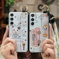 thumbnail image 2 of LYM-Phone Case For Samsung Galaxy A36 5G/SM-A366B, Dirt-resistant Cute Wristband Anti-knock Shockproof ring Phone Holder protective Wrist Strap Durable Soft case Silicone Back Cover, 2 of 9