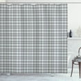 thumbnail image 1 of Ambesonne Abstract Shower Curtain, Symmetry Fashion Image, 69"Wx75"L, Pale Blue Grey, 1 of 3