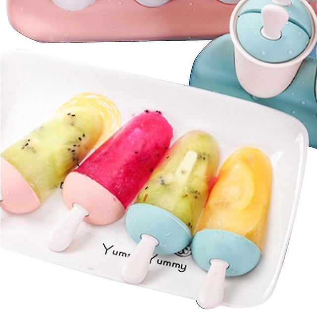 Máquina para hacer paletas de helado con 4 congeladores XianweiShao 1327533650298