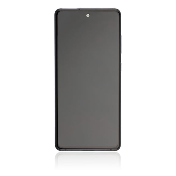 Replacement OLED Assembly With Frame Compatible For Samsung Galaxy S20 FE 4G / 5G (Service Pack) (Cloud Navy)