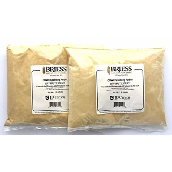 Briess Sparkling Amber Dry Malt Extract-2 Lb.