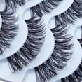 thumbnail image 6 of 5 Pairs False Eyelashes Attractive Comfortable Natural Look Eye Makeup Natural False Eyelashes, 6 of 7