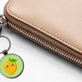 thumbnail image 5 of Mango Cute Happy Fruit Metal Round Keychain, 5 of 7