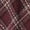 Burgundy-S, variant on Comfortable Wool Skirt Thermal Stretch Waist Lattice Pattern Knit A-Line Folded Cold Weather