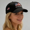 thumbnail image 4 of WKSCLPAI 250 Anniversary Usa Hat 1776-2026 Star Flag Printed Patriotic Hat 250 Year American Anniversary Hat Adjustable Baseball Cap for Men Women, 4 of 9