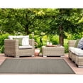 thumbnail image 4 of Liora Manne  Avalon Texture Indoor/Outdoor Rug 3'6" x 5'6" - Grey, 4 of 5
