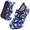 NavyFlower, variant on Barerun Women Men Wide Comfy Slippers Soft Barefoot Slip on House Shoes