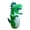 Green dinosaur, variant on Inflatable Punching Bag Fun Poolside Activity for Summer Gift, only including bump