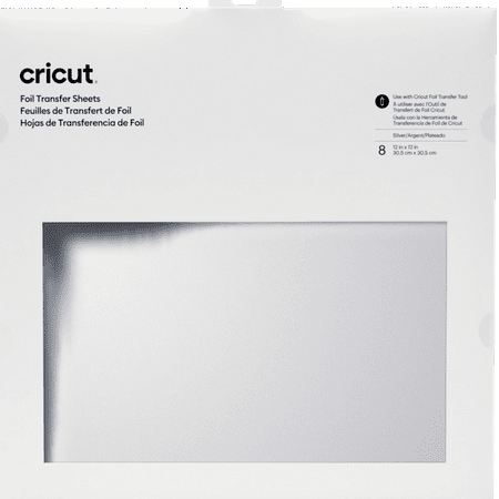 UPC: 0093573651397 | Cricut Foil Transfer Sheets – Silver (8 ct)  12×12